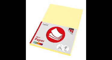 Kopieerpapier quantore col-50 a4 160gr kanariegeel