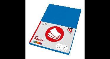 Kopieerpapier quantore col-50 a4 160gr diepblauw | 10 stuks