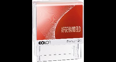 Colop formulestempel Printer tekst: AFGEHANDELD