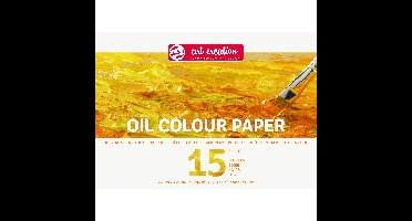 Olieverfpapier talens art creation a4 geel