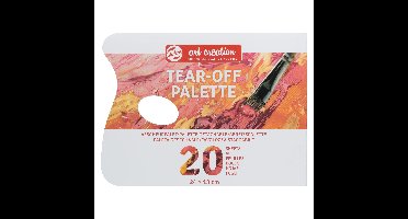 Afscheurpalet talens art creation 20vel | 5 stuks