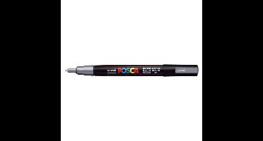 Paintmarker uni posca pc3m f zilver | 6 stuks