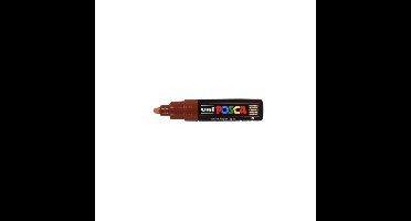 Paintmarker uni posca pc7m b bruin | 6 stuks