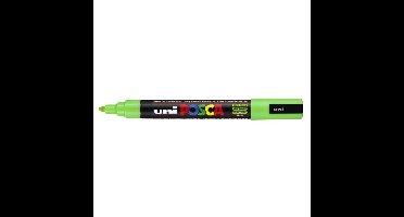 Paintmarker uni posca pc5m m appelgroen | 6 stuks