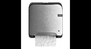 Handdoekroldispenser quartzline q14 xl zilver