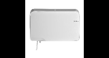Toiletpapierdispenser quartzline q2 duo wit