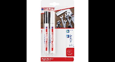 Paintmarker edding 750 oliebasis 2-4mm wt-zw bls