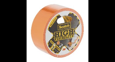Plakband scotch high visibility 48mmx25m oranje | 798 stuks