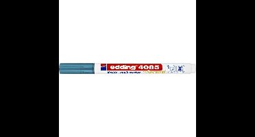 Krijtstift edding 4085 rond 1-2mm metallic blauw