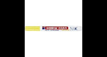 Krijtstift edding 4085 rond 1-2mm neon geel