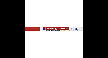 Krijtstift edding 4085 rond 1-2mm rood | 600 stuks