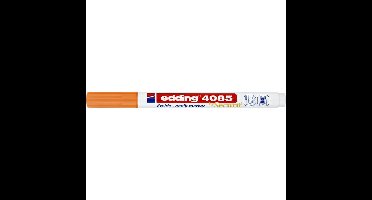 Krijtstift edding 4085 rond 1-2mm neon oranje