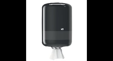 Poetspapierdispenser tork m2 elevation zwart