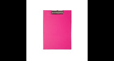 Klembord maul a4 staand pvc neon roze | 12 stuks