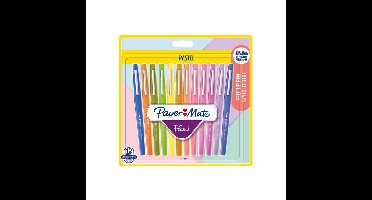 Fineliner paper mate flair pastel bm 12 kleur
