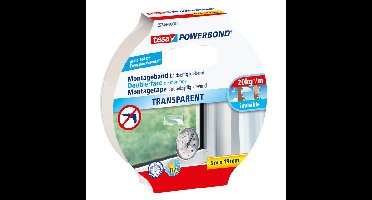 Montagetape tesa dubbelz 5mx19mm transparant