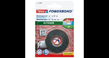 Montagetape tesa outdoor dubbelz 1.5mx19mm