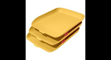 Leitz 53582019 brievenbakje Polystyreen (PS) Geel