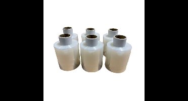 Wikkelfolie iezzy 100mmx250m 20mu transparant | 24 stuks