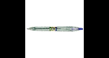 Balpen pilot begreen b2p ecoball m blauw | 10 stuks