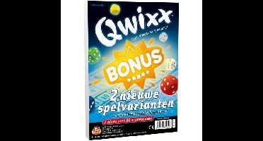 Dobbelspel qwixx bonus + 2 extra scorebloks