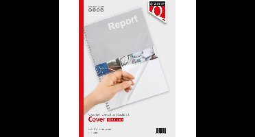 Voorblad quantore a3 pvc 300micron transparant