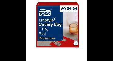 Pochette tork linstyle premium 1laags rood 509604 | 240 stuks