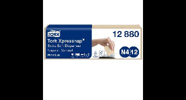 Servet tork n4 premium halvevouw 2laags naturel