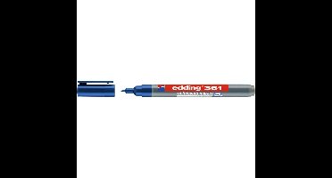 Whiteboardmarker edding 361 rond 1mm blauw | 10 stuks