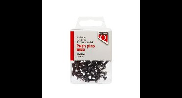 Push pins quantore zwart 40 stuks