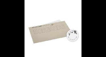 Vouwmap djois tree-free folio gelijk 226gr bruin