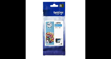 Brother LC424C inktcartridge 1 stuk(s) Origineel Cyaan
