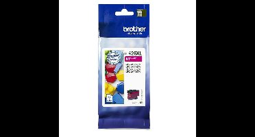 Inktcartridge brother lc-426xlm rood | 5 stuks