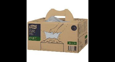 Reinigingsdoek tork w7 premium dispenserdoos grijs