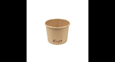 Soepbeker IEZZY 350ml Ø98mm 25 stuks kraft