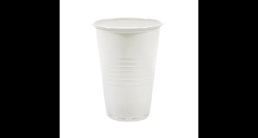 Beker iezzy 180ml d 70mm plastic wit