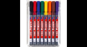 Whiteboardmarker edding 361 rond 1mm assorti