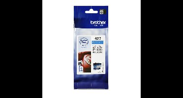 Inktcartridge brother lc-427c blauw | 5 stuks