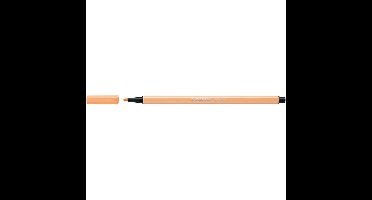 Viltstift stabilo pen 68/25 m pastel oranje | 10 stuks