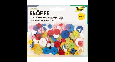 Knopen folia 100 gram assorti