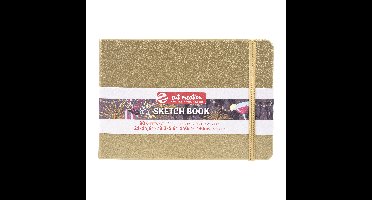 Schetsboek talens art creation 210x150mm witgoud