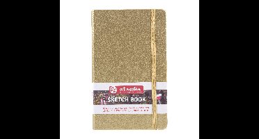 Schetsboek talens art creation 130x210mm witgoud | 5 stuks