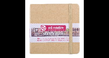 Schetsboek talens art creation 120x120mm kraft