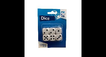 Dobbelsteen clown games | 12 stuks