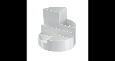Pennenkoker maul roundbox recycled 6 vaks wit