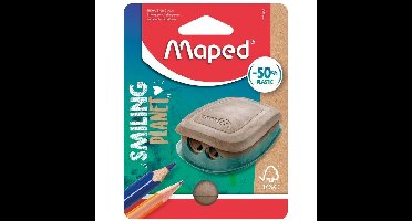 Puntenslijper maped smiling planet 2-gaats