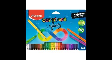 Kleurpotlood maped colorpeps infinity 24 kleuren