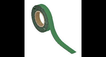 Magneetband maul schrijfbaar 10mx30mmx1mm groen