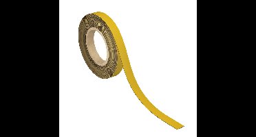 Magneetband maul schrijfbaar 10mx20x1mm geel