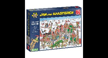 Jan van Haasteren - Het Dorp van de Kerstman (1000 stukjes)